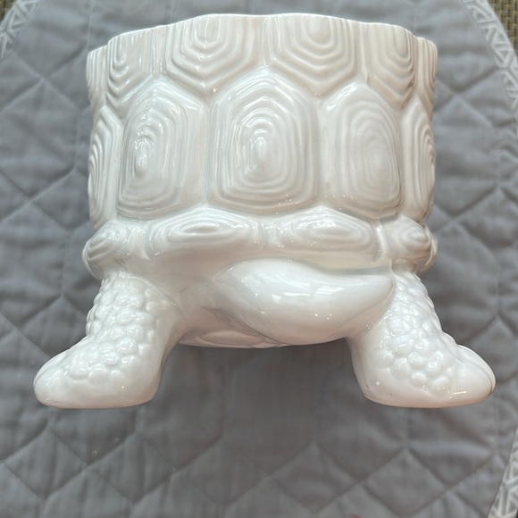 Fitz & Floyd Turtle Planter - Picture 9 of 12
